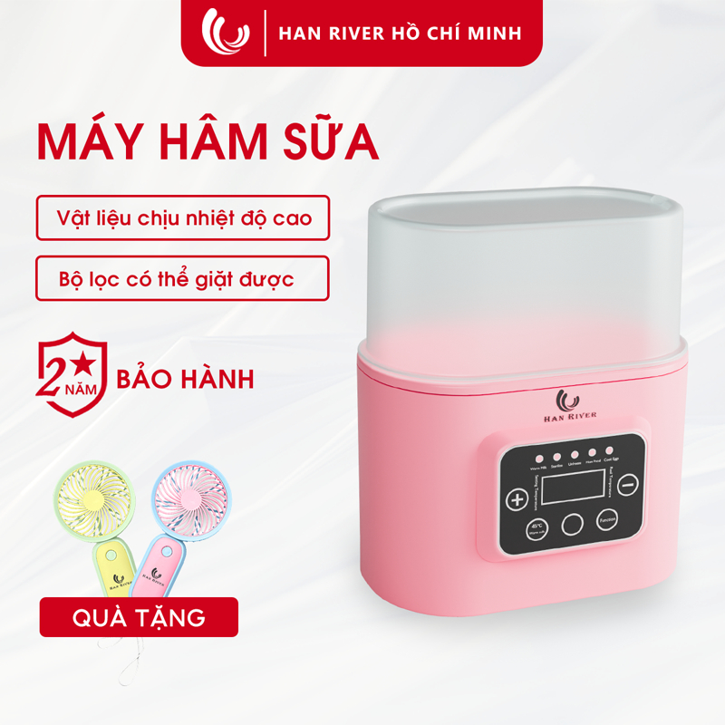 HAN RIVER Máy hâm sữa/điện tử nhiệt độ không đổi 24 giờ tiệt trùng/ làm nóng nhanh/ loại bỏ ion clorua