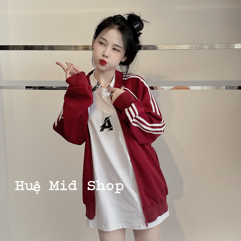 Áo Bomer 3 Sọc, Áo Thể Thao Nam Nữ Nhiều Màu Chất Poly Cao Cấp