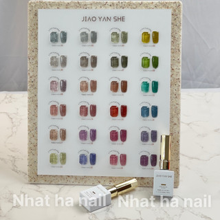 Set nhũ flash Jiao Yan She 24 màu nail