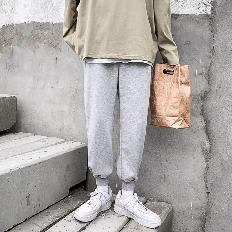 40-100kg Quần jogger nam nữ thun da cá/nỉ bigsize thể thao/gym