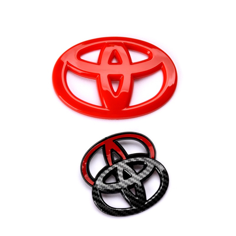 Tem Dán Logo Toyota Trên Vô Lăng Trang Trí Xe Hơi