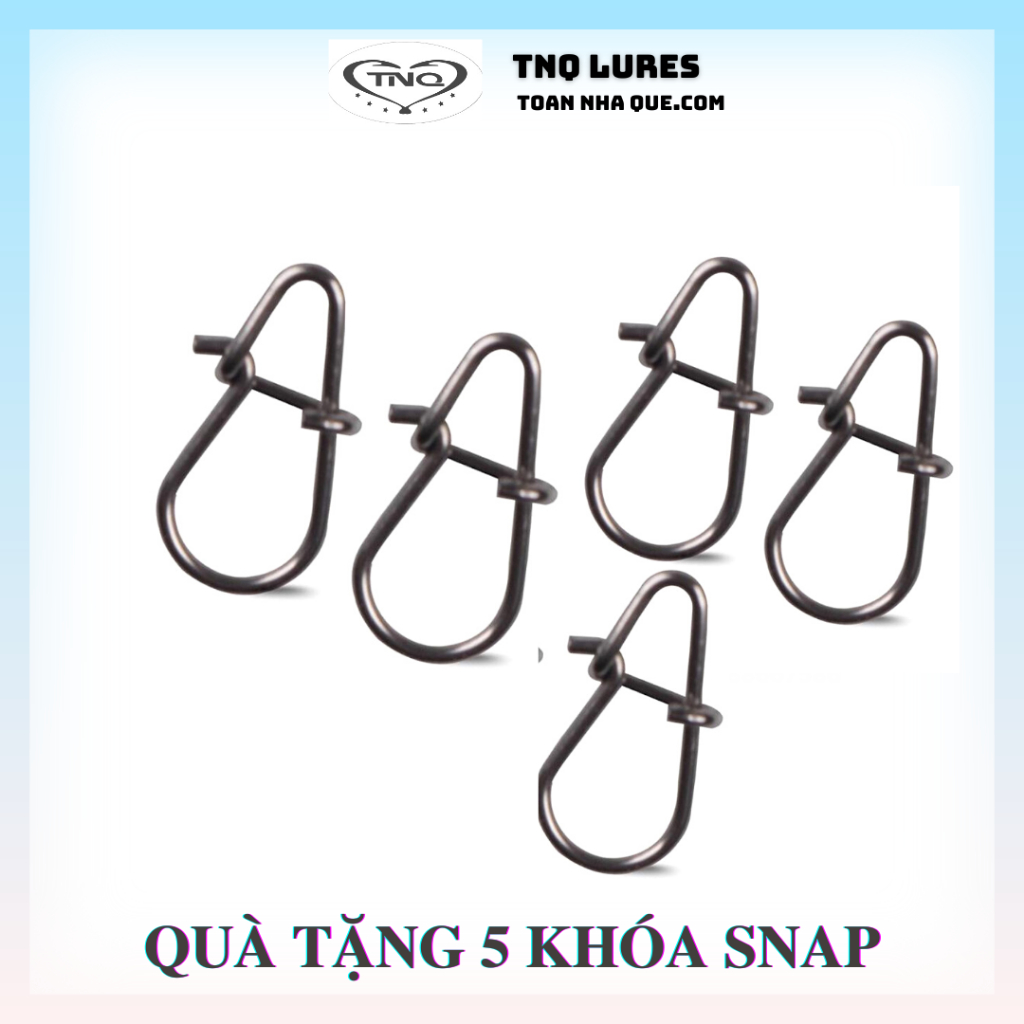 Qùa tặng 5 khóa link SNAP câu lure TNQ LURE TOÁN NHÀ QUÊ