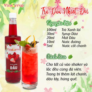Siro Dâu VinaSyrup 750ml