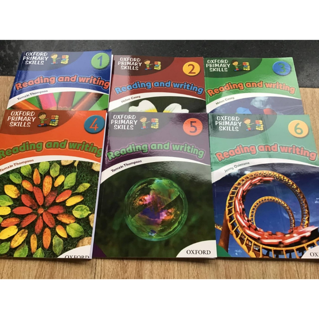 Oxford Primary Skill Reading and Writing, bộ 6q+ File MP3