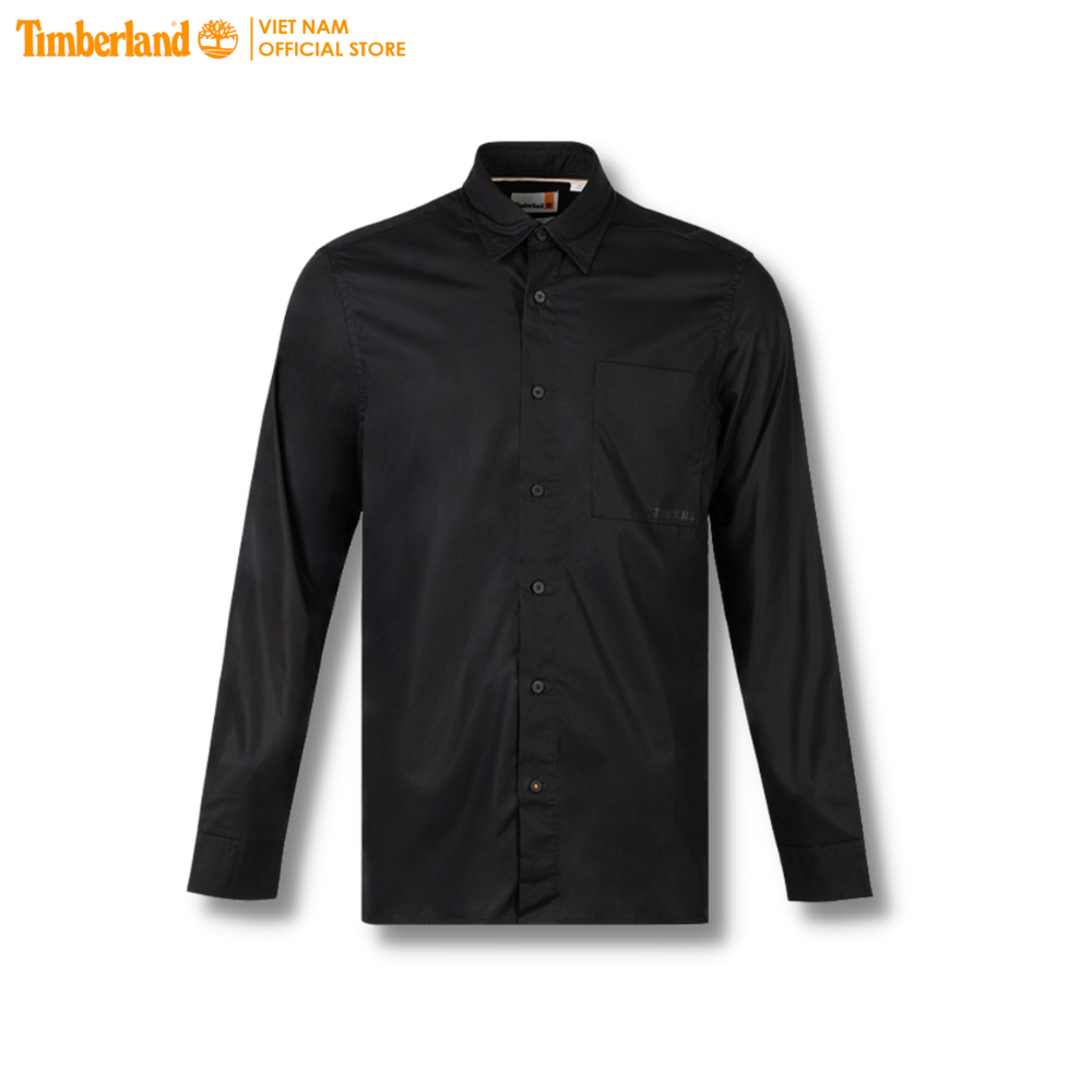 Timberland Origina Áo Sơ Mi Nam AF LS Tencel Solid Shirt Màu Đen TB0A69JD