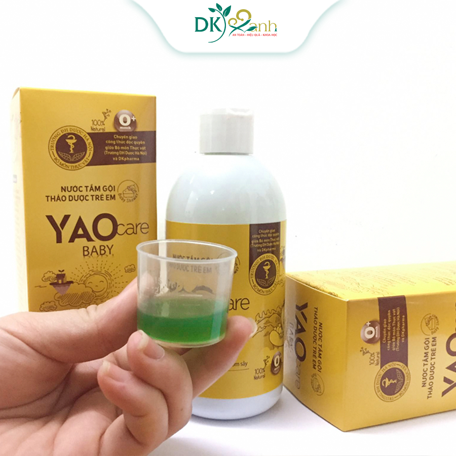 Nước tắm bé thảo dược Yaocare Baby 250ml/chai - DK Pharma