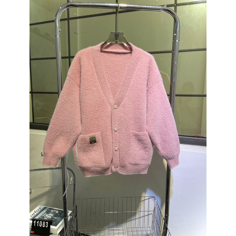 Áo khoác len, áo cardigan len nữ hàng QC loại 1 dày đanh mịn