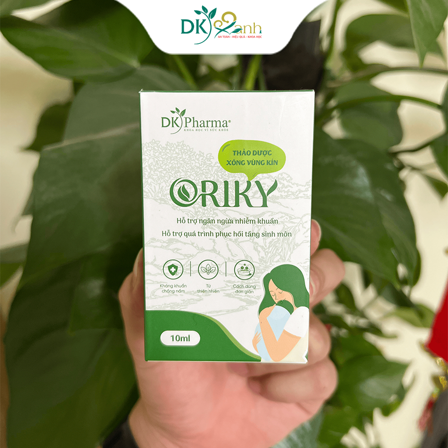 Thảo Dược Xông Cửa Mình Sau Sinh Oriky Hộp 10ml - DK Pharma