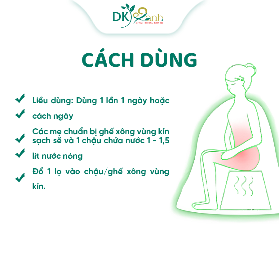 Thảo Dược Xông Cửa Mình Sau Sinh Oriky Hộp 10ml - DK Pharma