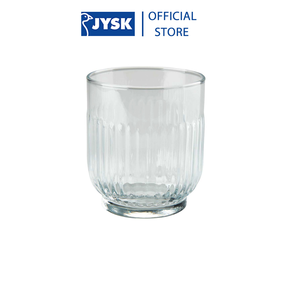 Cốc uống nước | JYSK Ture | thủy tinh | trong suốt | DK8xC9cm