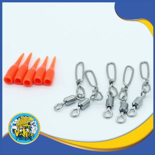Khóa link lọt khoen phú hưng vỉ 5 chiếc - vũ môn fishing