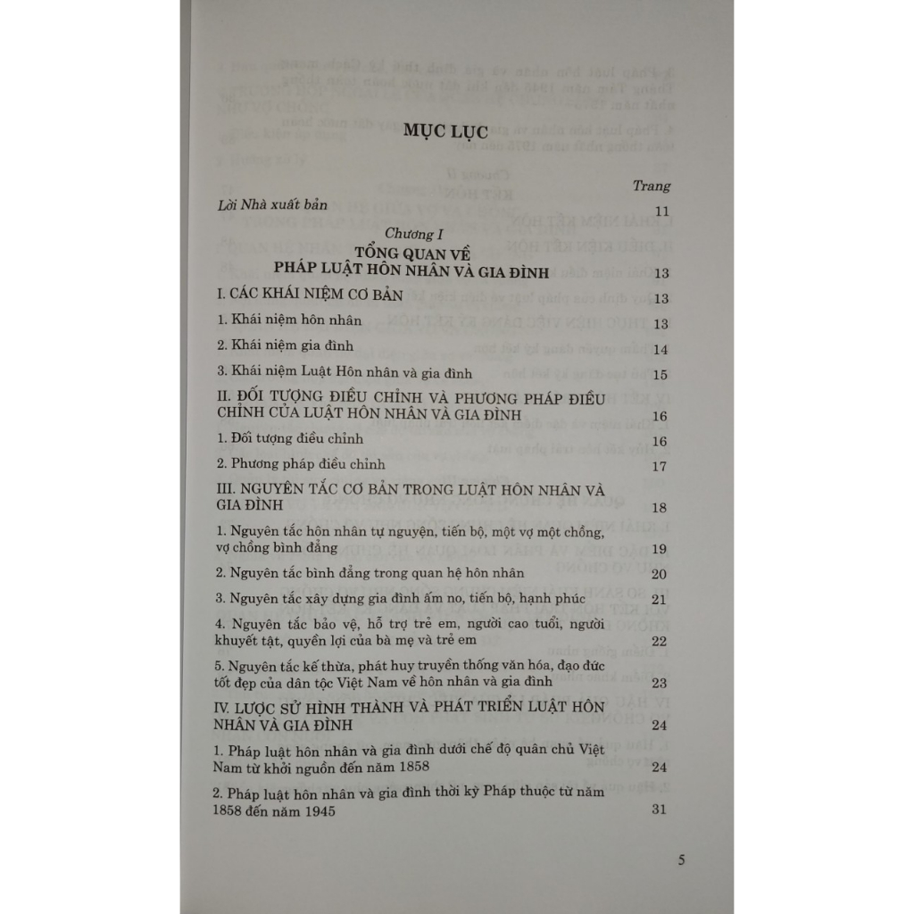 Sách - Giáo Trình Luật Hôn Nhân Và Gia Đình