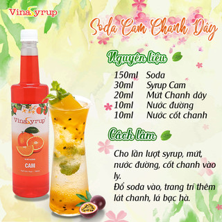 Siro Cam VinaSyrup 750ml