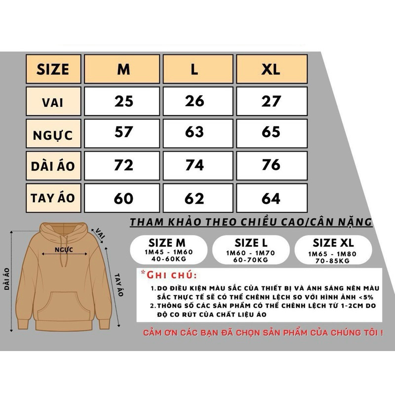 Áo Hoodie Mũ Trùm Form Unisex Chất Vải Nỉ Cao Cấp