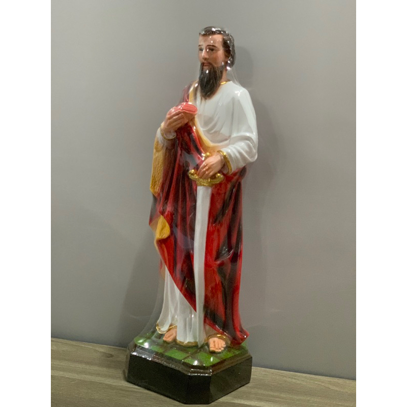 Thánh Phaolo 40cm Thiếp Vàng.