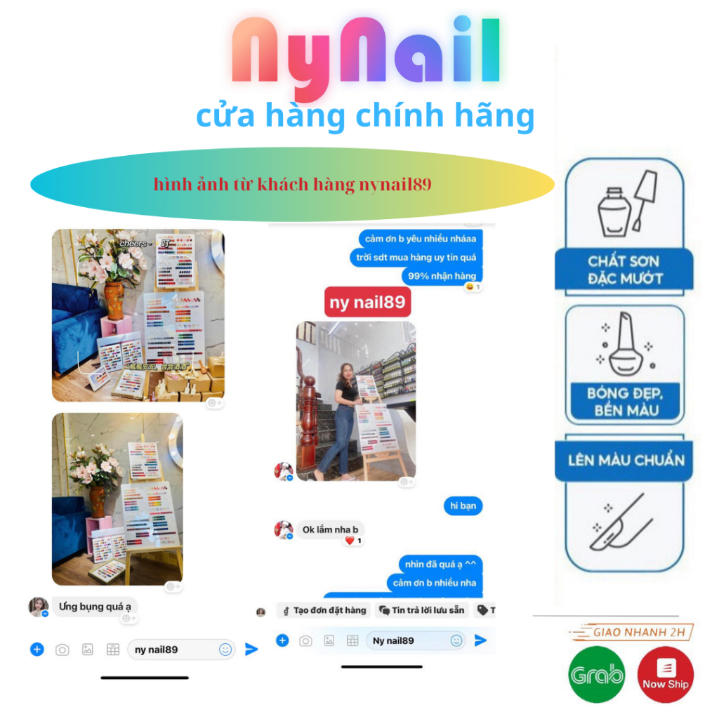 Set sơn 178 màu đủ màu gel thạch nhũ tone Hàn Quốc tặng kèm 2 bảng màu to kèm khung gỗ trưng bày