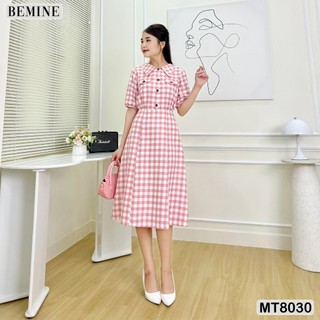 Đầm công sở túi hộp tùng chữ A BEMINE MT8030