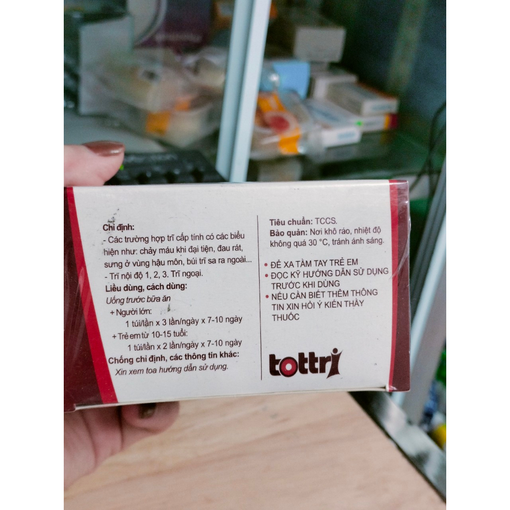 Viên hoàn cứng Tottri