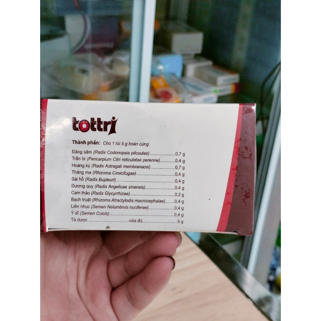 Viên hoàn cứng Tottri