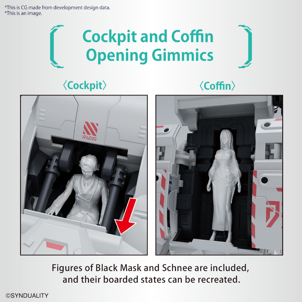 Mô hình lắp ráp Bandai Synduality HG Gilbow