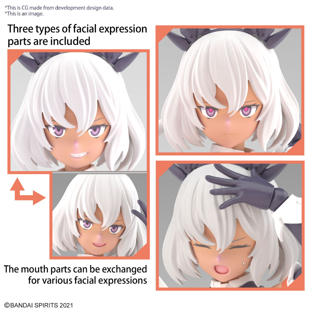 Mô hình lắp ráp Bandai 30MS SIS-M00 ILSHANA - Color C