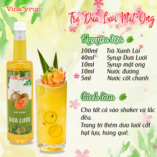 Siro Dưa Lưới VinaSyrup 750ml