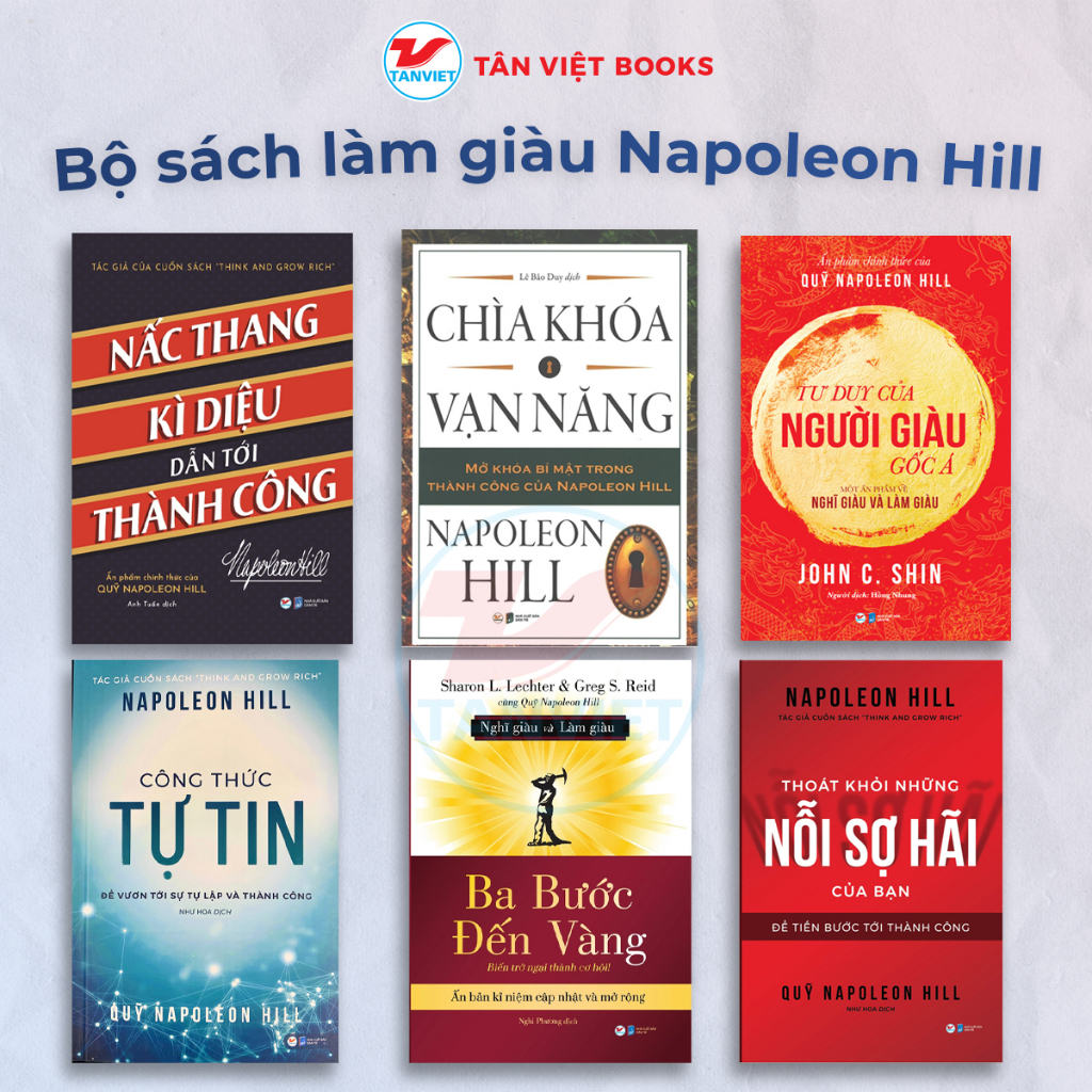 Bộ sách làm giàu - Quỹ Napoleon Hill
