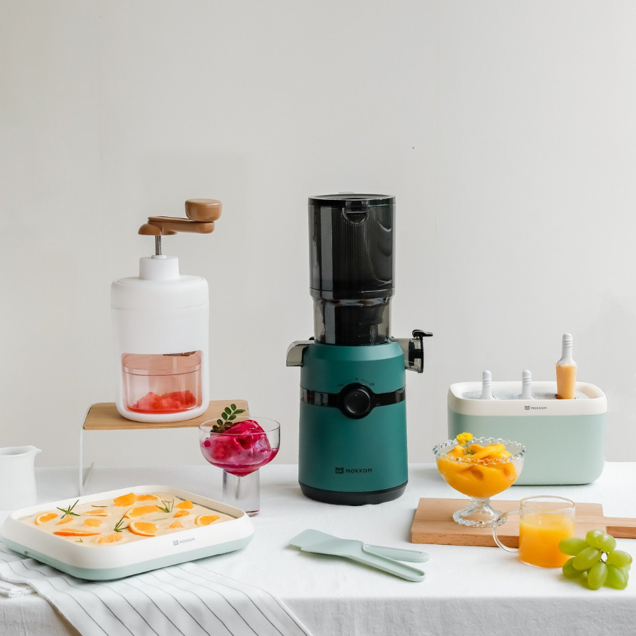 Máy Ép Chậm Mokkom cổ to Hàng sẵn BH 12 tháng M5