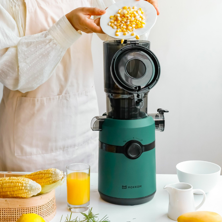 Máy Ép Chậm Mokkom cổ to Hàng sẵn BH 12 tháng M5