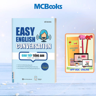 Sách - Easy English Conversation – Giao tiếp tiếng Anh thật dễ dàng - Học Kèm App Online