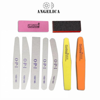 Dũa móng tay nails tổng hợp phào móng ngắn dài đủ loại dày mỏng làm nail ANGELICA DV1