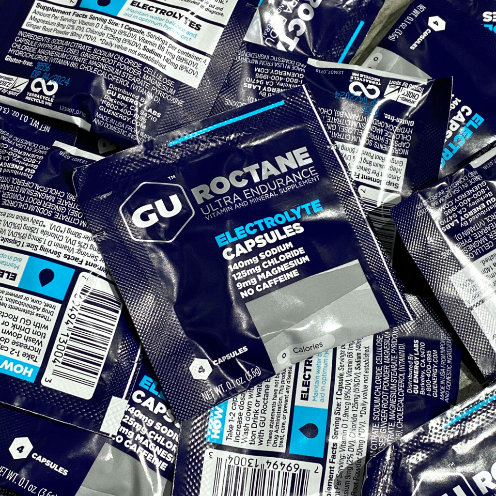 Viên muối điện giải GU Roctane Electrolyte Capsules