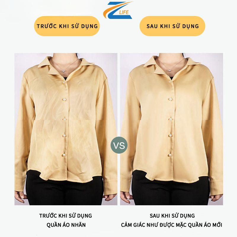 Bàn ủi hơi nước cầm tay mini, bàn là hơi nước cầm tay là quần áo công suất 1000W mẫu mới 2023 Bản nâng cấp