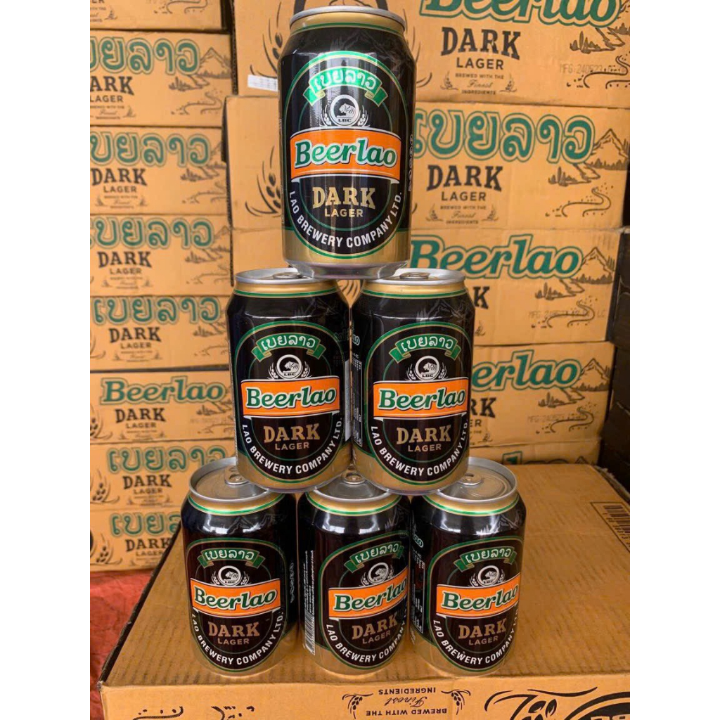Bia Lào Dark 6% _330ml