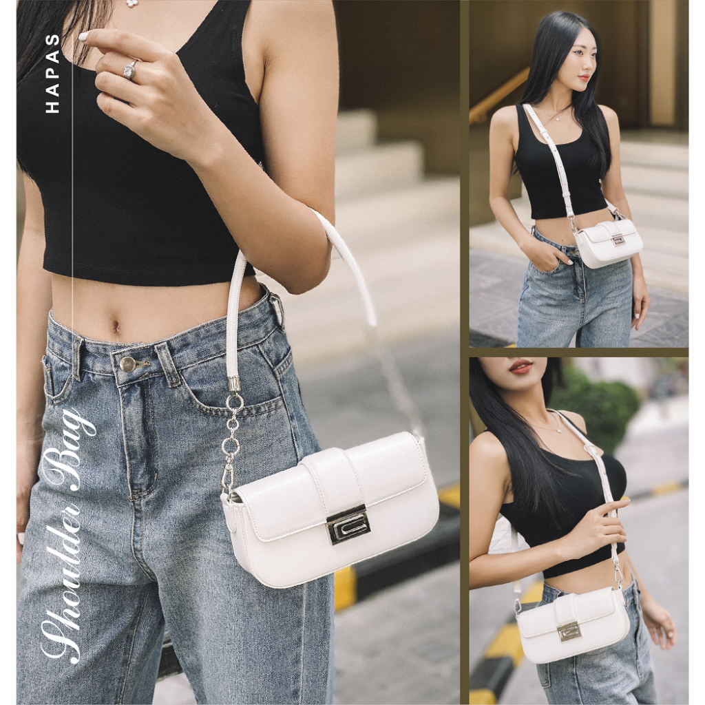 Túi Xách Nữ Christian Đeo Vai Đai Ngang Khóa C Sz 21 HAPAS - TDV23056