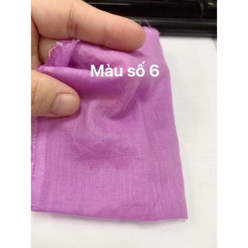 Vải thô boi lót mỏng màu tím