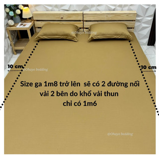 Bộ ga thun Hàn quốc size 2m*2m2 (1 ga, 2 vỏ nằm, 1 vỏ ôm)