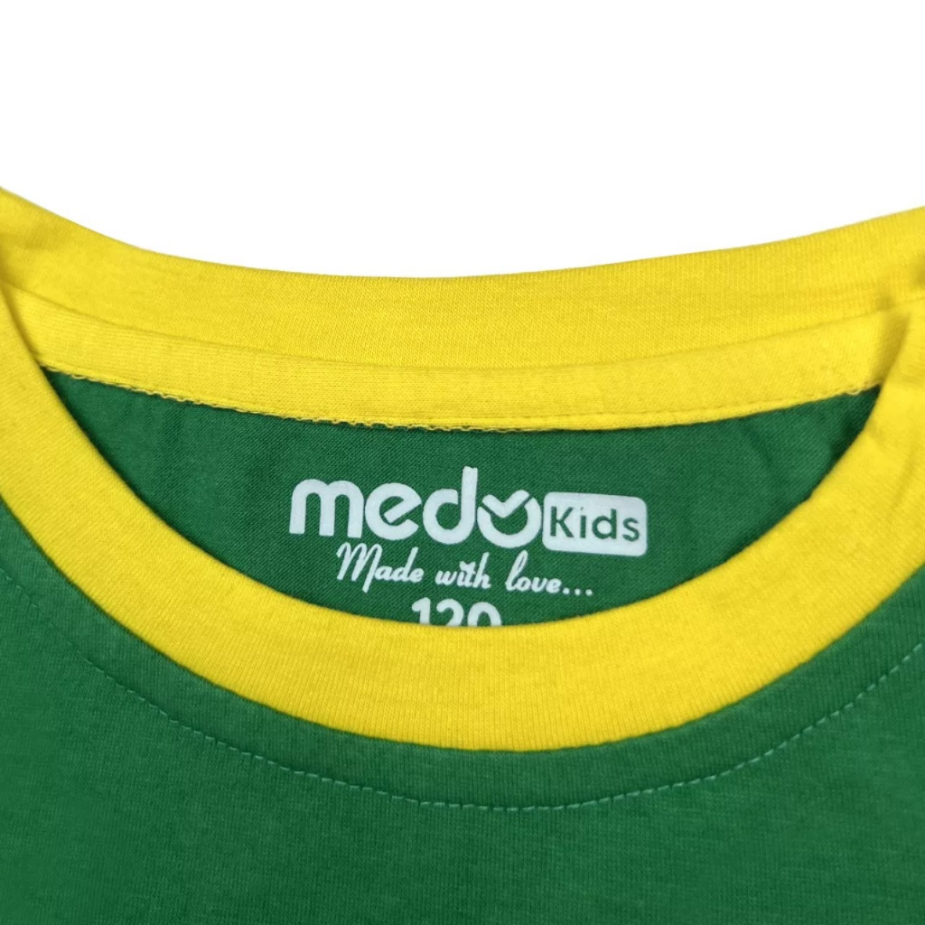 Áo thun màu hồng bé gái Medokids MD06 in các ngày trong tuần chất liệu cotton mềm mại, co dãn, thấm hút tốt