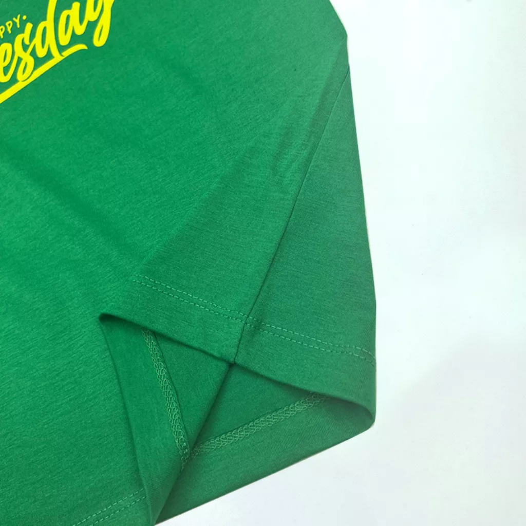 Áo thun màu hồng bé gái Medokids MD06 in các ngày trong tuần chất liệu cotton mềm mại, co dãn, thấm hút tốt