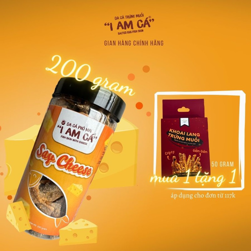 Da cá phô mai | Đồ ăn vặt siêu ngon | "I AM CÁ”
