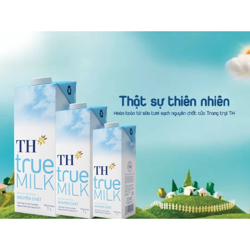 Sữa TH 1L Các Vị MinMart