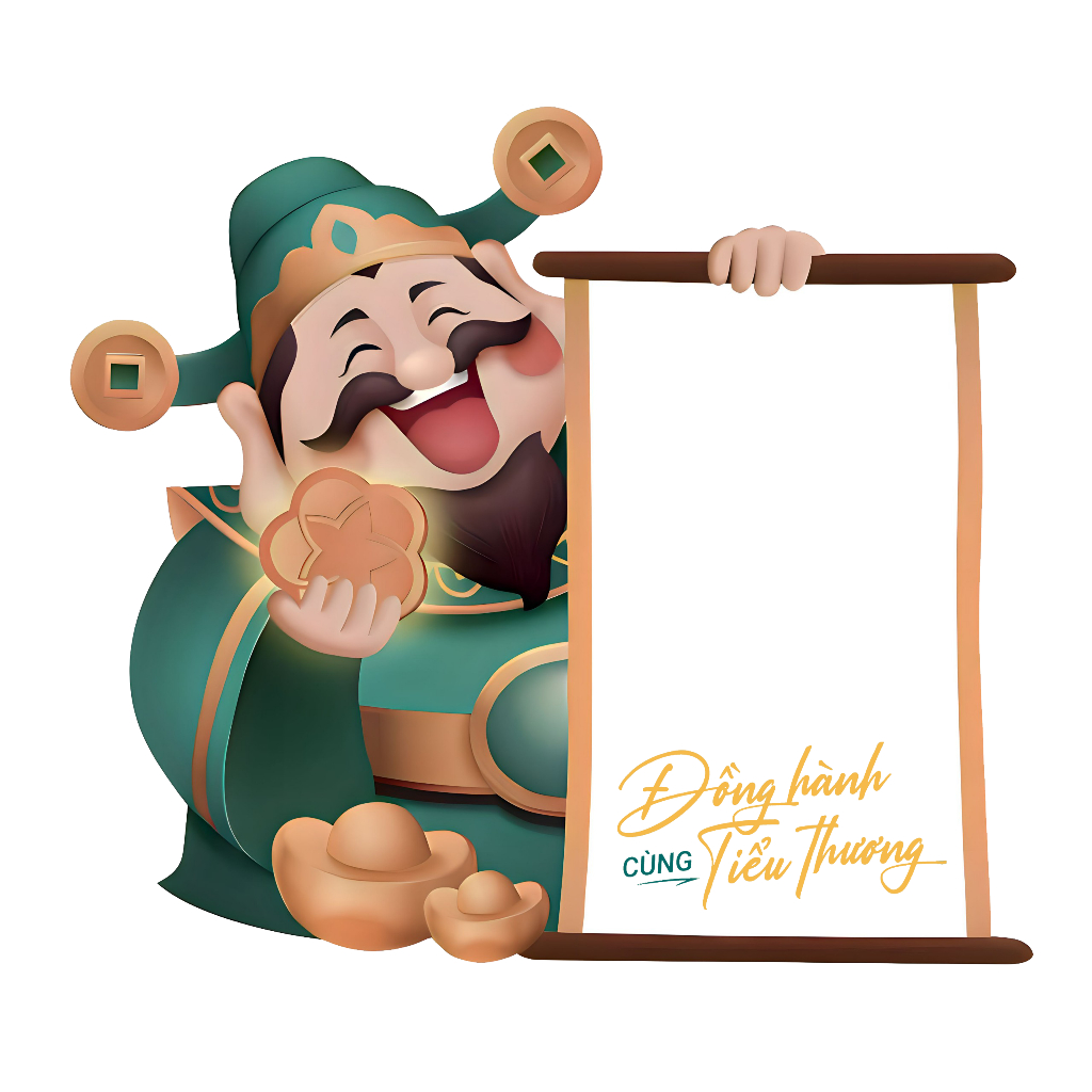 Bảng QR tài khoản ngân hàng để bàn hình ông thần tài,chất liệu Mica,in theo yêu cầu