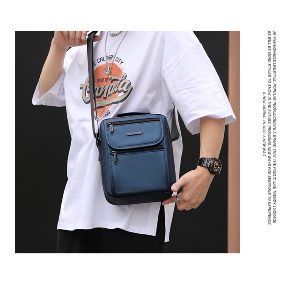 Túi đeo chéo đeo vai nam thời trang cao cấp phong cách mới