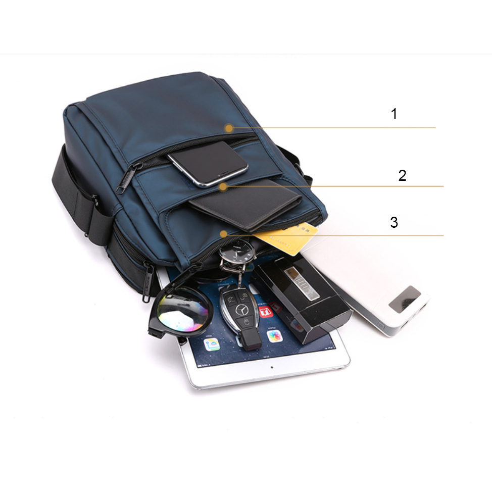 Túi đeo chéo đeo vai nam thời trang cao cấp phong cách mới