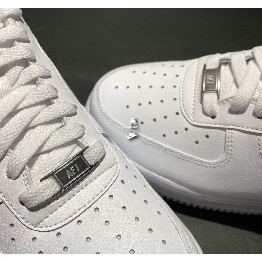 Giày Air Force 1 Low White Black Af1 Vệt Đen CJ0952-100