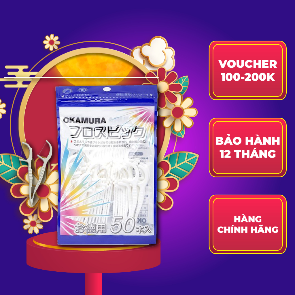 Tăm kẽ chỉ nha khoa chất lượng Nhật Bản Okamura-Okamura-OAV