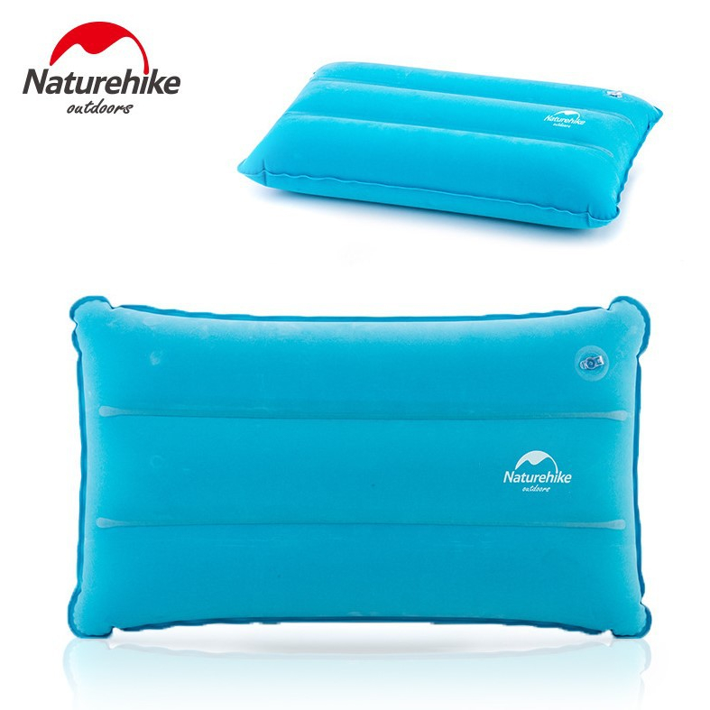 Gối bơm hơi văn phòng, dã ngoại Naturehike, gọn nhẹ gấp gọn