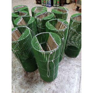 Lợp ếch, lưới nhựa ( hôm tre - hàng loại 1, thông dụng nhất miền tây ).