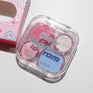 Phấn mắt Charmiss Glowlogram eyeshadow Palette 4g