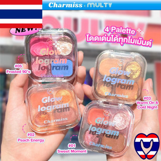 Phấn mắt Charmiss Glowlogram eyeshadow Palette 4g